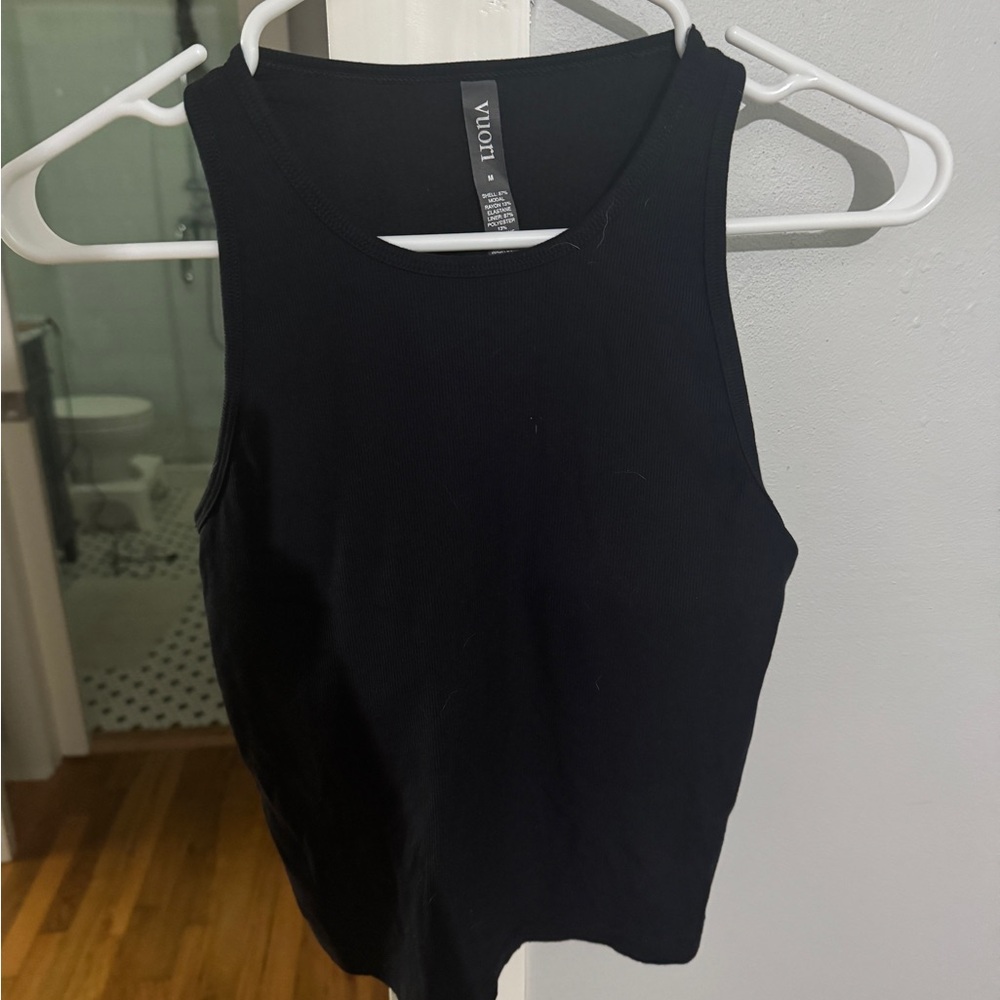 Vuori Padded Black Women's Tank Top